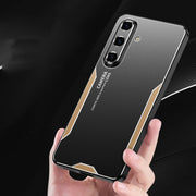 For Samsung Galaxy S24 5G Blade Series TPU Hybrid Metal Phone Case(Red)