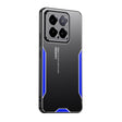 For Xiaomi 14 Blade Series TPU Hybrid Metal Phone Case(Blue) - 14 Cases by PMC TechLife | Online Shopping South Africa | PMC TechLife