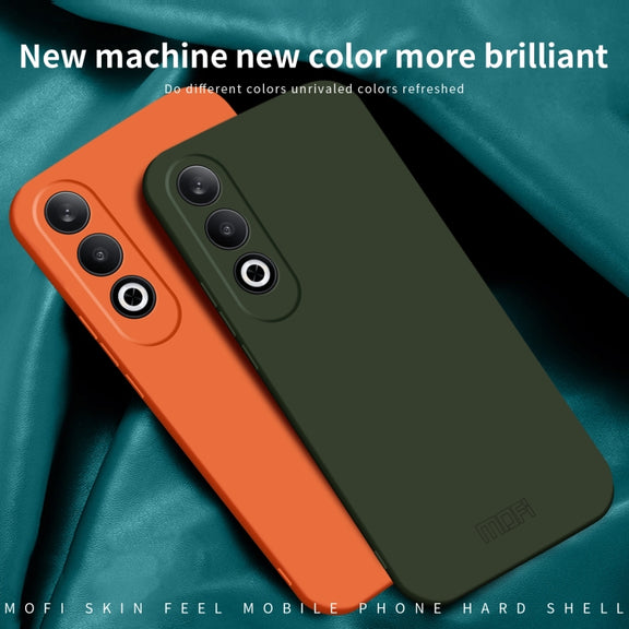 For OPPO K12 / OnePlus Nord CE4 MOFI Qin Series Skin Feel All-inclusive PC Phone Case(Black)