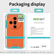 For OPPO Find X7 MOFI Qin Series Skin Feel All-inclusive PC Phone Case(Gray)
