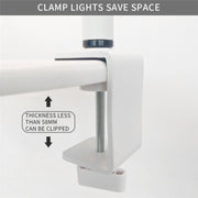 HD-M3X For Eyelash Extensions / Tattoo / Nail Art Lighting Lamp 16 inch Clip-on Half Moon Desk Lamp(US Plug)