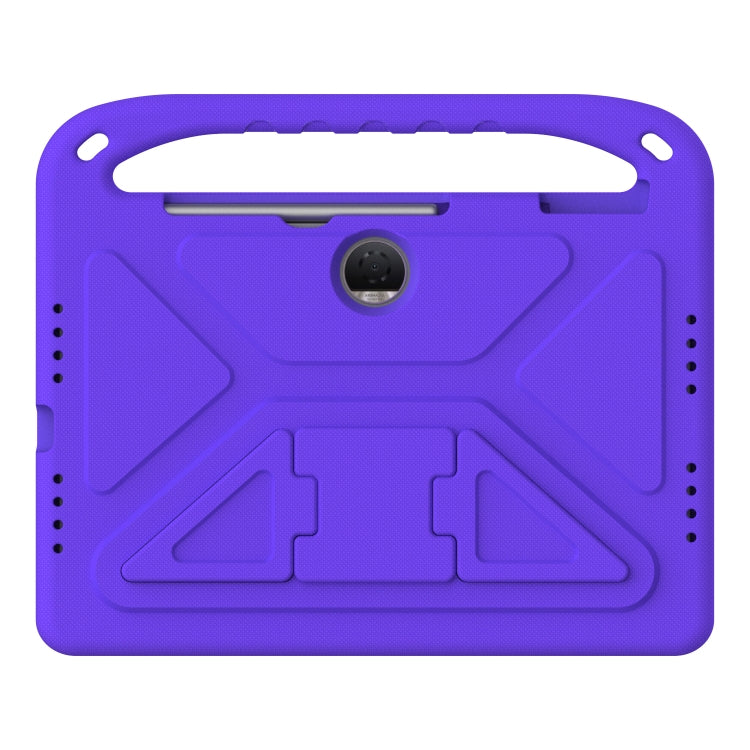 For Honor Pad 9 12.1 Handle EVA Shockproof Tablet Case with Holder(Purple)