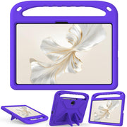 For Honor Pad 9 12.1 Handle EVA Shockproof Tablet Case with Holder(Purple)