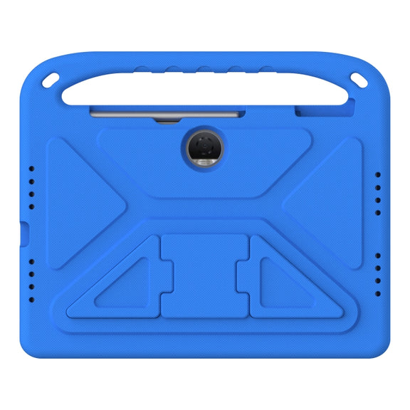 For Honor Pad 9 12.1 Handle EVA Shockproof Tablet Case with Holder(Blue)