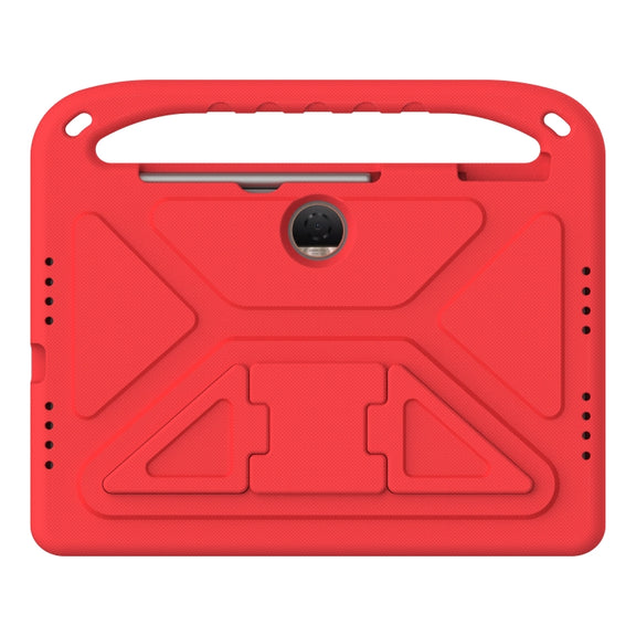 For Honor Pad 9 12.1 Handle EVA Shockproof Tablet Case with Holder(Red)