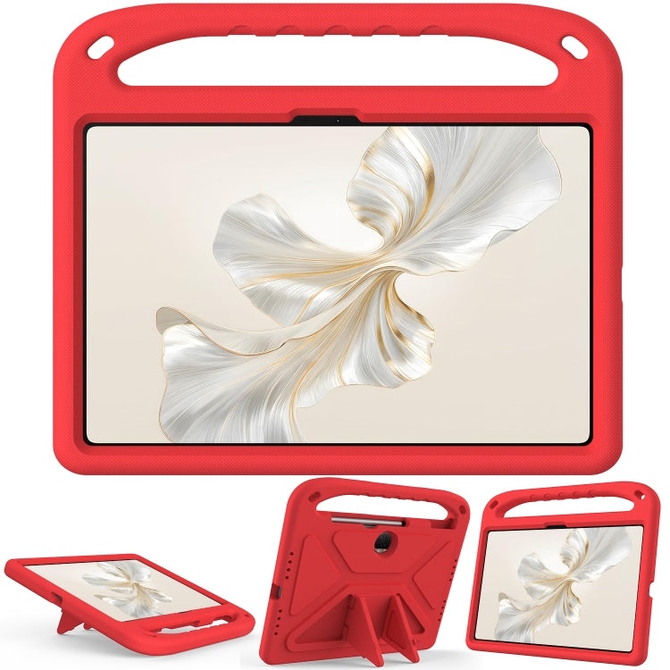For Honor Pad 9 12.1 Handle EVA Shockproof Tablet Case with Holder(Red)