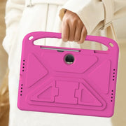 For Honor Pad 9 12.1 Handle EVA Shockproof Tablet Case with Holder(Rose Red)