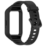 For Samsung Galaxy Fit 3 Integrated TPU Watch Band(Black)
