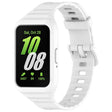 For Samsung Galaxy Fit 3 Integrated TPU Watch Band(White) - Watch Bands by PMC TechLife | Online Shopping South Africa | PMC TechLife