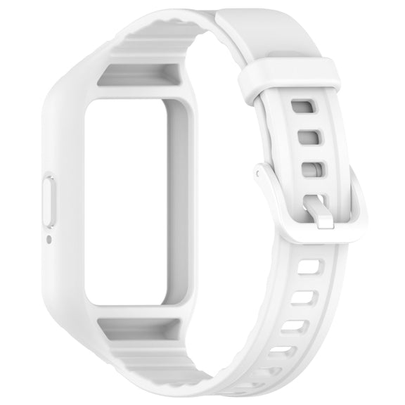 For Samsung Galaxy Fit 3 Integrated TPU Watch Band(White)