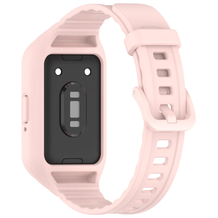 For Samsung Galaxy Fit 3 Integrated TPU Watch Band(Pink)