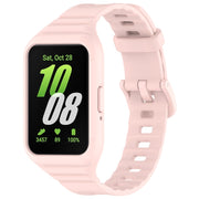 For Samsung Galaxy Fit 3 Integrated TPU Watch Band(Pink)
