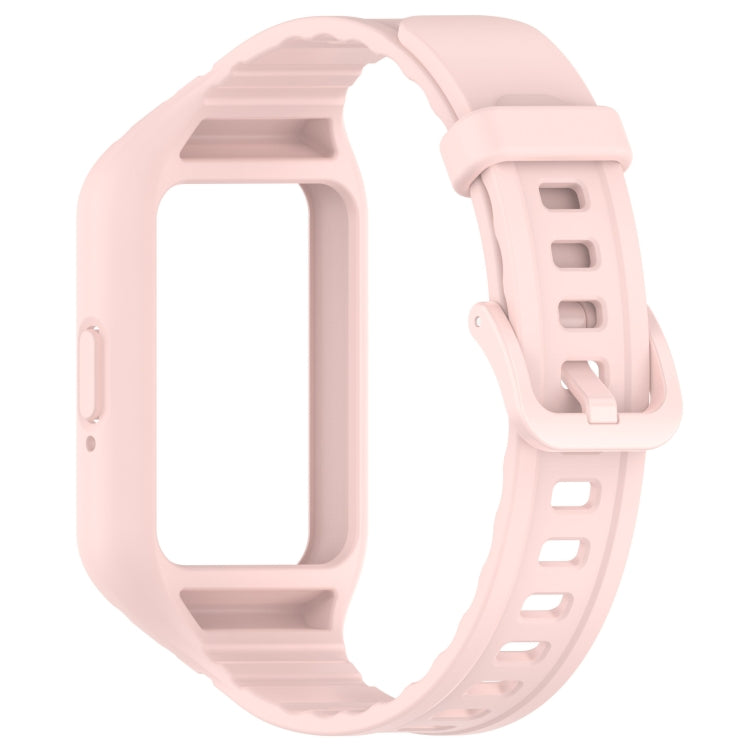 For Samsung Galaxy Fit 3 Integrated TPU Watch Band(Pink)
