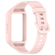 For Samsung Galaxy Fit 3 Integrated TPU Watch Band(Pink)