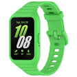 For Samsung Galaxy Fit 3 Integrated TPU Watch Band(Green) - Watch Bands by PMC TechLife | Online Shopping South Africa | PMC TechLife