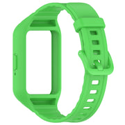 For Samsung Galaxy Fit 3 Integrated TPU Watch Band(Green)