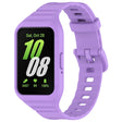 For Samsung Galaxy Fit 3 Integrated TPU Watch Band(Purple) - Watch Bands by PMC TechLife | Online Shopping South Africa | PMC TechLife