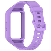 For Samsung Galaxy Fit 3 Integrated TPU Watch Band(Purple)
