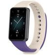 For Honor Band 9 Solid Color TPU Watch Band(Purple+Starlight) - free shipping - PMC TechLife - Order now!