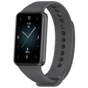 For Honor Band 9 Solid Color TPU Watch Band(Dark Gray)
