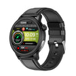 ET470 1.39 inch Color Screen Smart Watch Leather Strap, Support Bluetooth Call / ECG(Black) - Smart Watches by PMC TechLife | Online Shopping South Africa | PMC TechLife