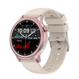 ET470 1.39 inch Color Screen Smart Watch Silicone Strap, Support Bluetooth Call / ECG(Beige) - free shipping - PMC TechLife - Order now!