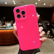 For iPhone 16 Pro Jelly Glitter Solid Color TPU Phone Case(Rose Red) - iPhone 16 Pro Cases by PMC TechLife | Online Shopping South Africa | PMC TechLife | Buy Now Pay Later Mobicred