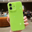 For iPhone 16 Jelly Glitter Solid Color TPU Phone Case(Fluorescent Green) - free shipping - PMC TechLife - Order now!
