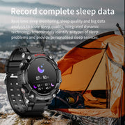 T96 1.52 inch Amoled Screen 2 in 1 Bluetooth Earphone Smart Watch(Blue)