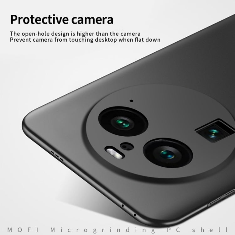 For OPPO Find X6 MOFI Micro-Frosted PC Ultra-thin Hard Phone Case(Red)