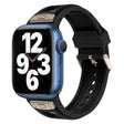 For Apple Watch Series 7 45mm Breathable Stainless Steel Mesh TPU Watch Band(Black Titanium) - free shipping - PMC TechLife - Order now!
