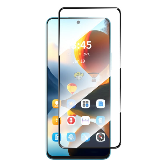 For Tecno Spark 20C ENKAY Full Glue High Aluminum-silicon Tempered Glass Film