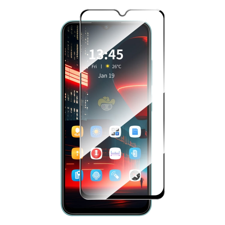 For Tecno Spark 9 Pro ENKAY Full Glue High Aluminum-silicon Tempered Glass Film