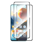 For Tecno Spark 20C 2pcs ENKAY Full Glue High Aluminum-silicon Tempered Glass Film