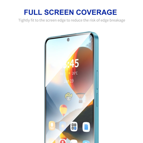 For Tecno Spark 20 2pcs ENKAY Full Glue High Aluminum-silicon Tempered Glass Film