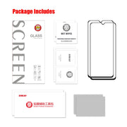 For Tecno Spark 9 2pcs ENKAY Full Glue High Aluminum-silicon Tempered Glass Film