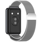 For Honor Band 9 Milan Magnetic Steel Mesh Watch Band(Silver)