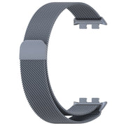 For Honor Band 9 Milan Magnetic Steel Mesh Watch Band(Gray)