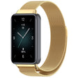 For Honor Band 9 Milan Magnetic Steel Mesh Watch Band(Gold) - Watch Bands by PMC TechLife | Online Shopping South Africa | PMC TechLife