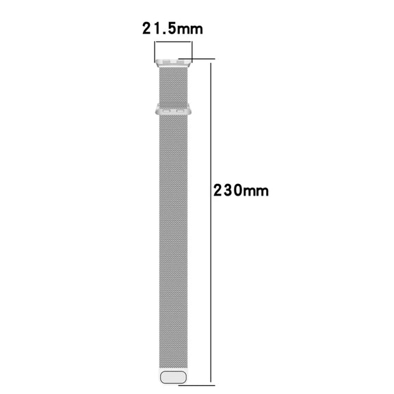 For Honor Band 9 Milan Magnetic Steel Mesh Watch Band(Rose Gold)