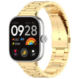 For Redmi Watch 4 Three Bead Stainless Steel Metal Watch Band(Gold) - Watch Bands by PMC TechLife | Online Shopping South Africa | PMC TechLife