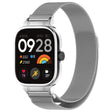 For CMF Watch Pro D395 Metal Frame + Milanese Integrated Magnetic Watch Band(Silver) - Watch Bands by PMC TechLife | Online Shopping South Africa | PMC TechLife