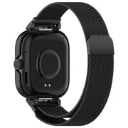 For CMF Watch Pro D395 Metal Frame + Milanese Integrated Magnetic Watch Band(Black)