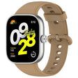 For Redmi Watch 4 Solid Color Colorful Buckle Silicone Watch Band(Coffee) - Watch Bands by PMC TechLife | Online Shopping South Africa | PMC TechLife