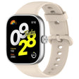 For Redmi Watch 4 Solid Color Colorful Buckle Silicone Watch Band(Ivory White) - Watch Bands by PMC TechLife | Online Shopping South Africa | PMC TechLife