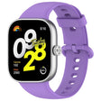 For Xiaomi Smart Band 9 Pro / 8 Pro Solid Color Colorful Buckle Silicone Watch Band(Purple) - free shipping - PMC TechLife - Order now!
