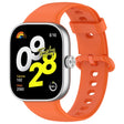 For Xiaomi  Mi Band 8 Pro Solid Color Colorful Buckle Silicone Watch Band(Orange) - Watch Bands by PMC TechLife | Online Shopping South Africa | PMC TechLife