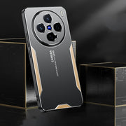 For vivo X200 Pro mini Blade Series TPU Hybrid Metal Phone Case(Red)