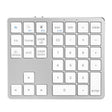 K-35 Computer Laptop Keyboard 35-Keys Tablet Accessories Bluetooth Keypad(Silver) - Mini Keyboard by PMC TechLife | Online Shopping South Africa | PMC TechLife | Buy Now Pay Later Mobicred