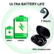 M8 Noise Reduction Smart Voice Translator TWS Bluetooth Headset 144 Languages Translation Earphones(Black)